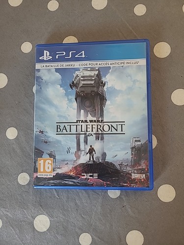 Jeu ps4 star wars battle - jeu, front